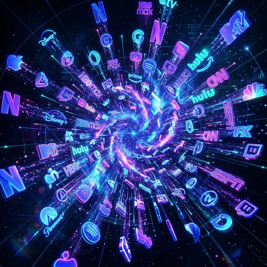 Wide selection of IPTV channel categories